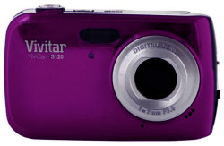Vivitar S126 16MP 4x Zoom Compact Digital Camera - Purple